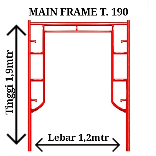 Maint Frame Scaffolding / Steger T. 190