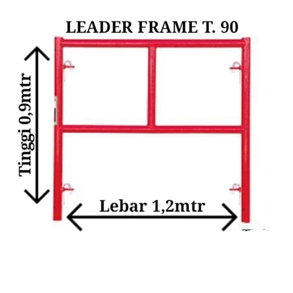 Leader Frame Scaffolding / Steger T. 90